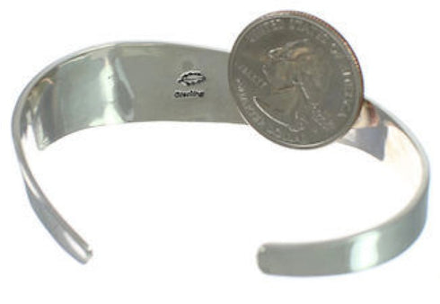 Native American Design Multicolor Sterling Silver Bracelet RS40908
